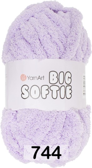 Пряжа YarnArt Big Softie 744 св.сирень