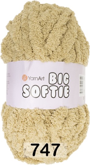 Пряжа YarnArt Big Softie 747 беж