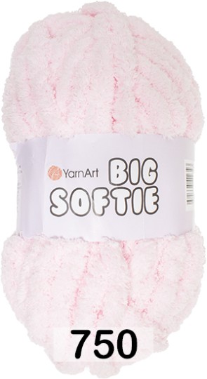 Пряжа YarnArt Big Softie 750 нежно-розовый