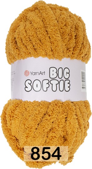 Пряжа YarnArt Big Softie 854 св.терракот