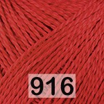Пряжа YarnArt Iris 916 красный