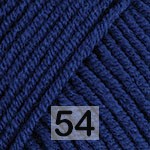 Пряжа YarnArt Jeans 54 глубокий синий