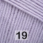 Пряжа YarnArt Jeans 19 Сирень-розовый