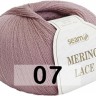 Пряжа Сеам Merino Lace