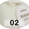Пряжа Сеам Merino Lace
