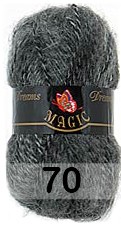 Пряжа NAKO DREAMS 70(70035) черный