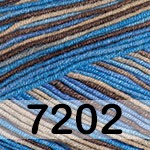 Пряжа YarnArt Jeans Crazy 7202 бежево-голубой