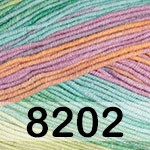 8202 ЖЕЛ.САЛАТ .ФИОЛ.ОРАНЖ.