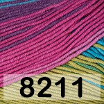 8211 ЗЕЛ.ГОЛ. СИР.ФИОЛ.