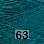 Пряжа YarnArt jeans plus 63 морская волна