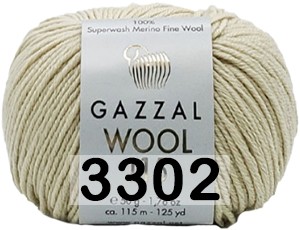 Пряжа Gazzal Wool 115