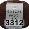 Пряжа Gazzal Wool 115