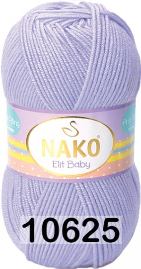 Пряжа Nako Elit Baby 10625 св.фиолетовый
