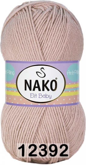 Пряжа Nako Elit Baby 12392 СВ.РУМЯНА