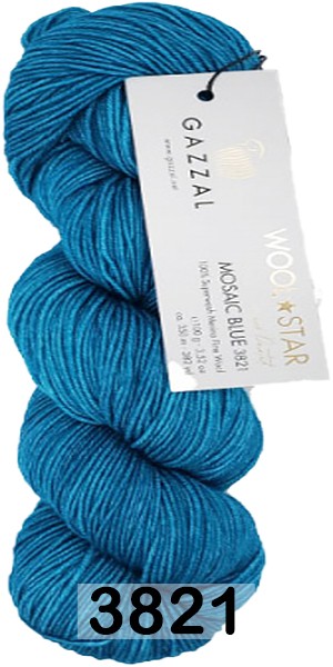 Пряжа Gazzal WOOL STAR