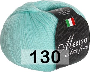 Пряжа Сеам Merino Extra Fine 130 МЕНТОЛОВЫЙ
