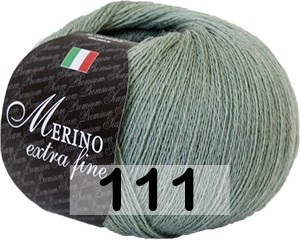 Пряжа Сеам Merino Extra Fine 111 ПОЛЫНЬ