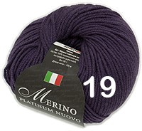 Пряжа Сеам Merino Platinum Nuovo 19 фиолетовый