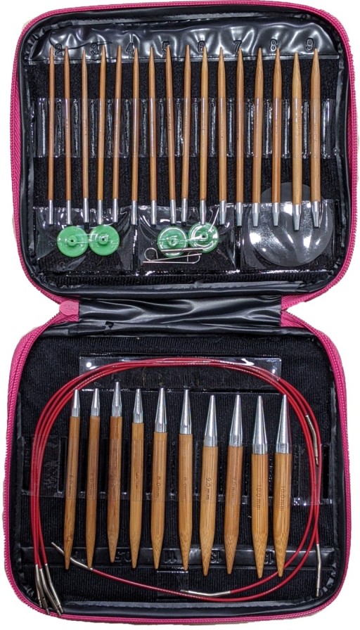 Набор съемных спиц из карбонизированного бамбука