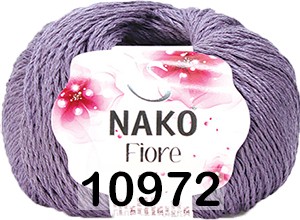 Пряжа NAKO FIORE 10972 фиолетовый