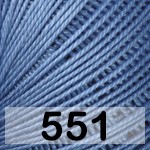 Пряжа YarnArt Lily 551 небесный