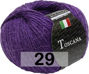 Пряжа Сеам Toscana 29 фиолетовый