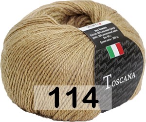 Пряжа Сеам Toscana 114 песочный