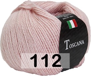 Пряжа Сеам Toscana 112 св.розовый