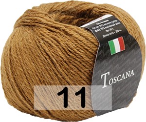 Пряжа Сеам Toscana 11 светло коричневый