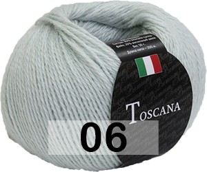 Пряжа Сеам Toscana 06 перламутрово-голубой