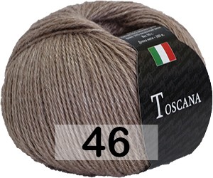 Пряжа Сеам Toscana 46 какао