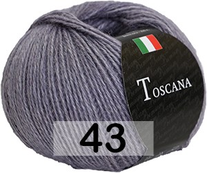 Пряжа Сеам Toscana 43 сиреневый