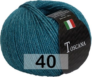 Пряжа Сеам Toscana 40 т.лазурь