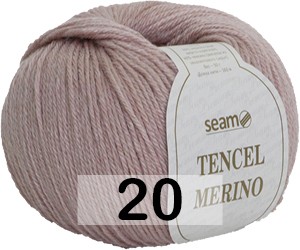 Пряжа Сеам Tencel Merino 20 пюсовый