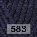 Пряжа YarnArt merino bulky 583 т.синий