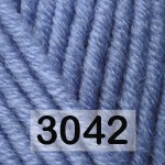 Пряжа YarnArt merino bulky 3042 Т.ГОЛУБОЙ