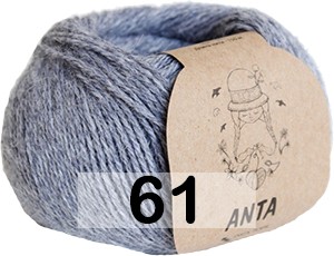 Пряжа Сеам Anta 061 голубой