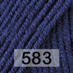 Пряжа YarnArt merino de luxe 583 т.синий