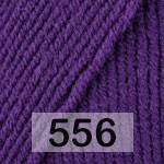 Пряжа YarnArt merino de luxe 556 фиолетовый