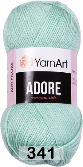 Пряжа YarnArt Adore 341 ментол