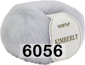 Пряжа Сеам Kimberly 6056 СЕРО-БЕЛЫЙ