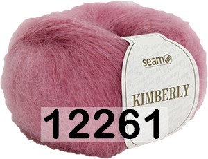 Пряжа Сеам Kimberly 12261 т.розовый