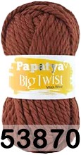 Пряжа Kamgarn BIG TWIST PAPATYA 53870 кирпич