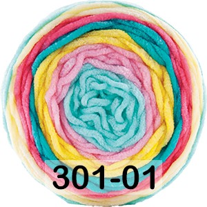 Пряжа Kamgarn Blanket Cicibebe 301-02 голубой-серый
