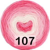 107 РОЗОВО-БЕЛЫЙ