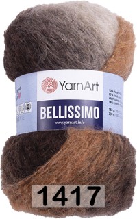 1417 ДЖИНС.КОРИЧН. КРЕМОВЫЙ