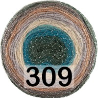 309 ТЕМН.ЗЕЛ. БЕЖ-СЕР-БИРЮЗ.