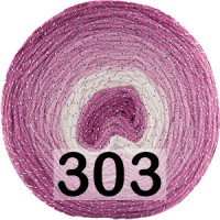 303 БЕЛЫЙ-ТЕМН.РОЗ.