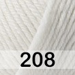 Пряжа Nako Merino Blend Dk 00208 БЕЛЫЙ