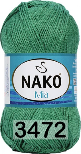 Пряжа Nako Mia 03472 ЛЕТНЯЯ ТРАВА